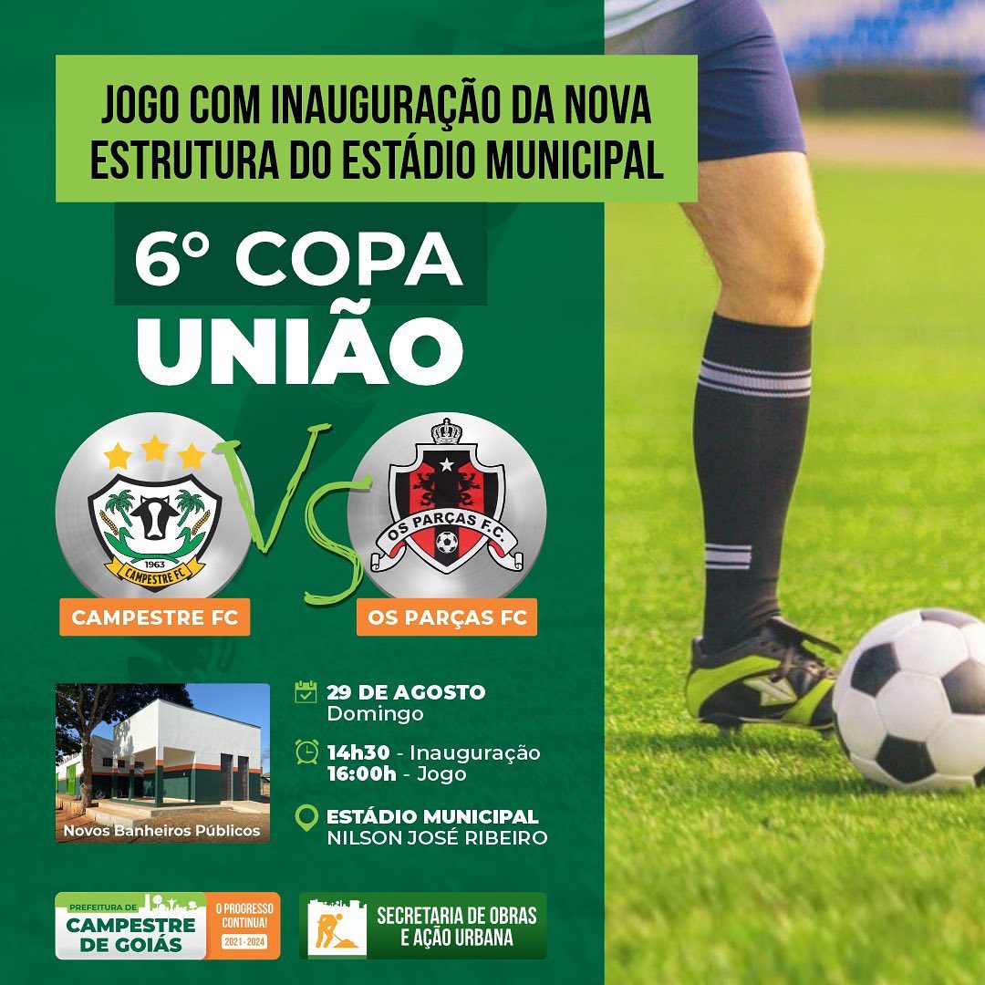 HOJE TEM JOGO NO ESTÁDIO MUNICIPAL